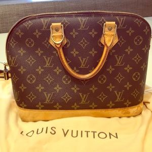 Authentic Louis Vuitton Alma